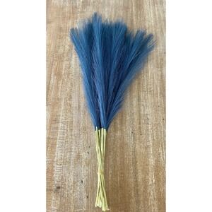 20 Piece Artificial Pampas Grass Wedding Decoration Home Decor 21" Dark‎ Blue